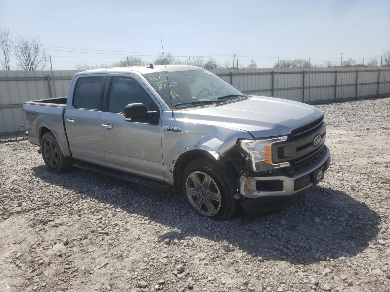 FORD F150 SUPER 2020 with VIN 1FTEW1CP2LKE54259 - Photo from auction