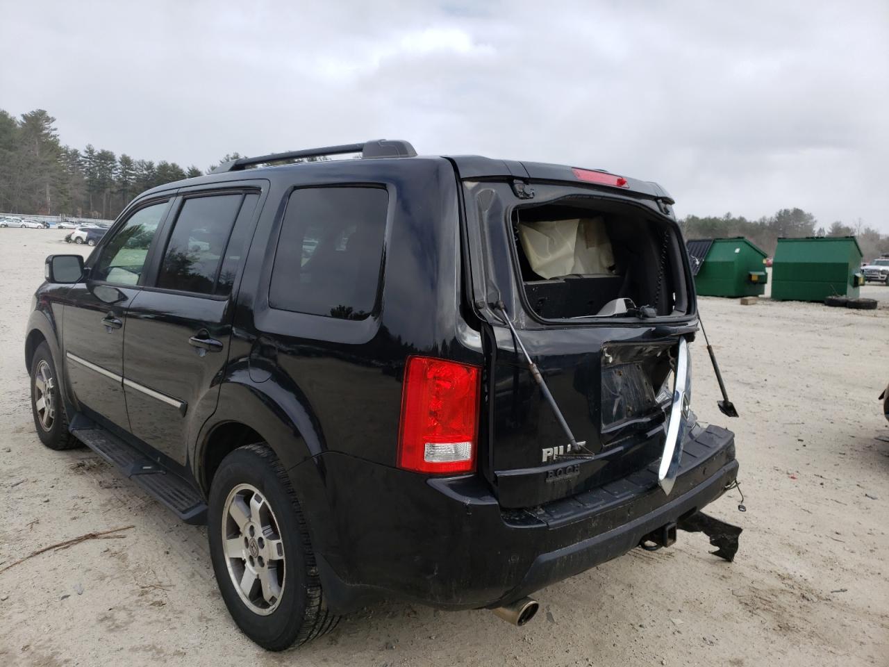 Photo 3 from auction – 2010 HONDA PILOT TOUR with VIN 5FNYF4H99AB033772