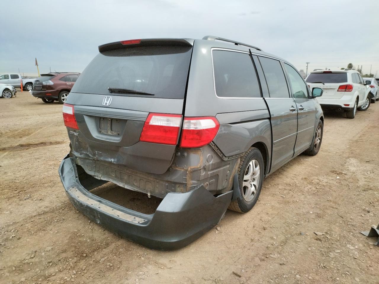 Photo 9 from auction – 2007 HONDA ODYSSEY EX with VIN 5FNRL38697B402006