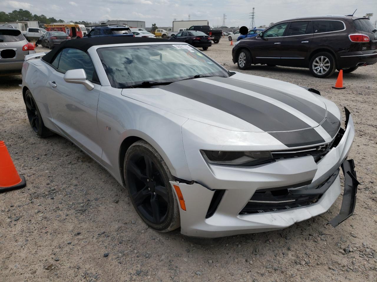 Photo 1 from auction – 2017 CHEVROLET CAMARO LT with VIN 1G1FD3DS4H0123123