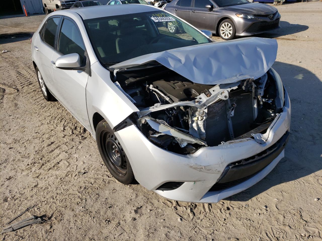 TOYOTA COROLLA L 2014 with VIN 2T1BURHE6EC019005 - Photo from auction