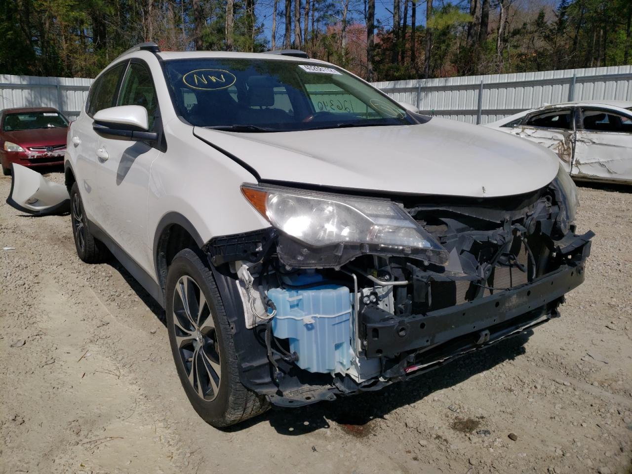 TOYOTA RAV4 LIMIT 2015 with VIN 2T3DFREV4FW260964 - Photo from auction