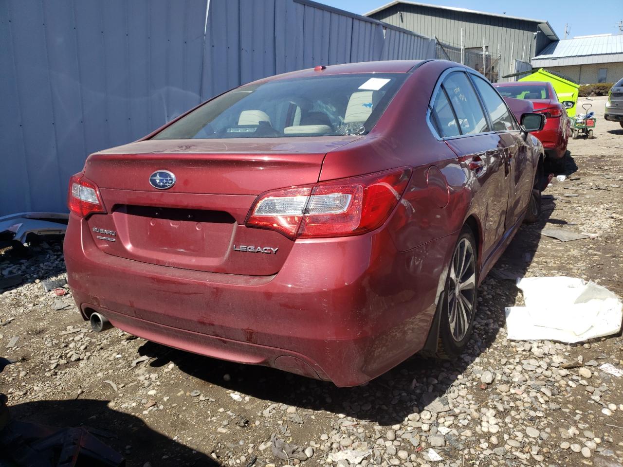 Photo 4 from auction – 2015 SUBARU LEGACY 2.5 with VIN 4S3BNBN60F3048723