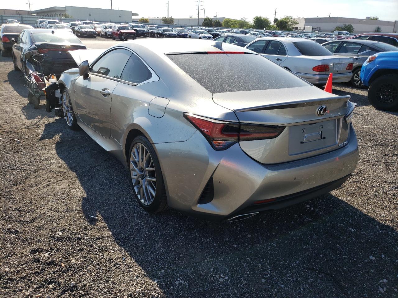 Photo 3 from auction – 2022 LEXUS RC with VIN JTHDZ5BC7N5024977