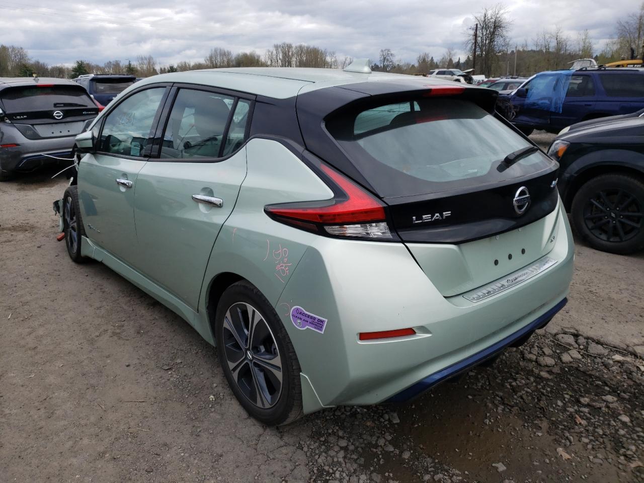 Photo 3 from auction – 2019 NISSAN LEAF S with VIN 1N4AZ1CP7KC305964