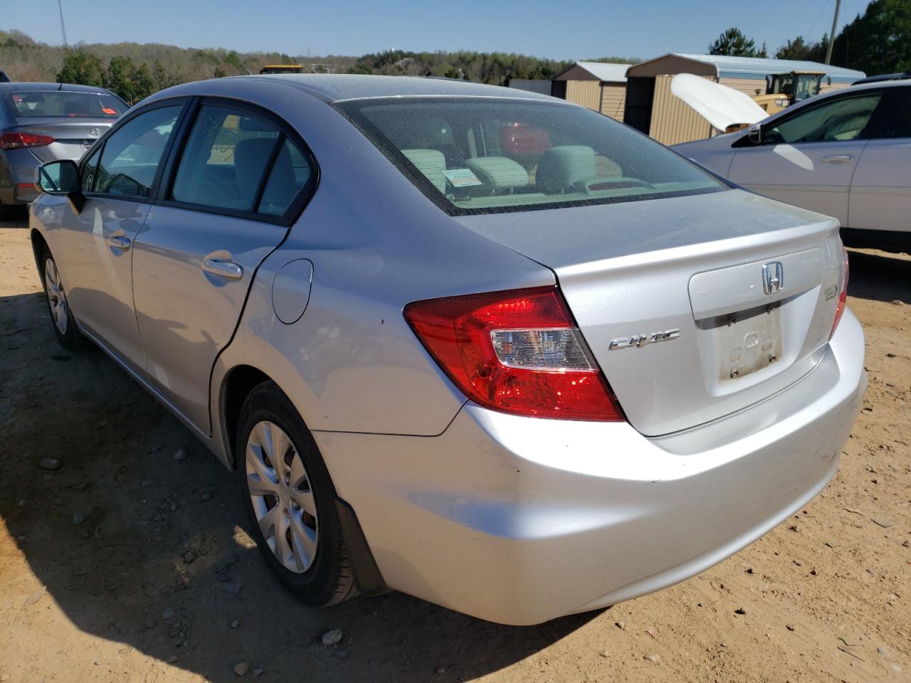 Photo 3 from auction – 2012 HONDA CIVIC LX with VIN 2HGFB2F5XCH526513