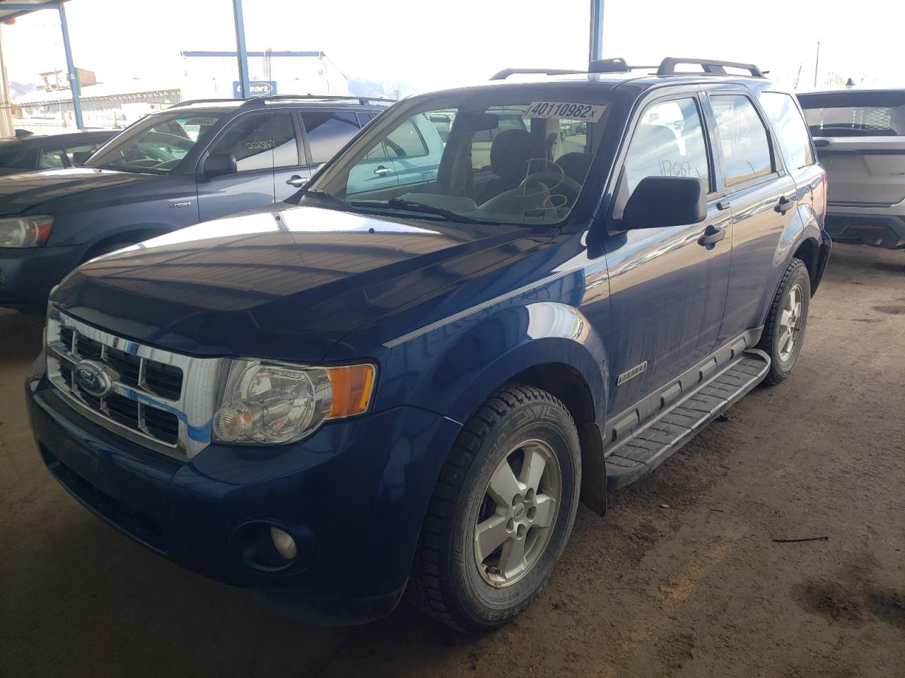 Photo 2 from auction – 2008 FORD ESCAPE XLT with VIN 1FMCU93Z08KA16629