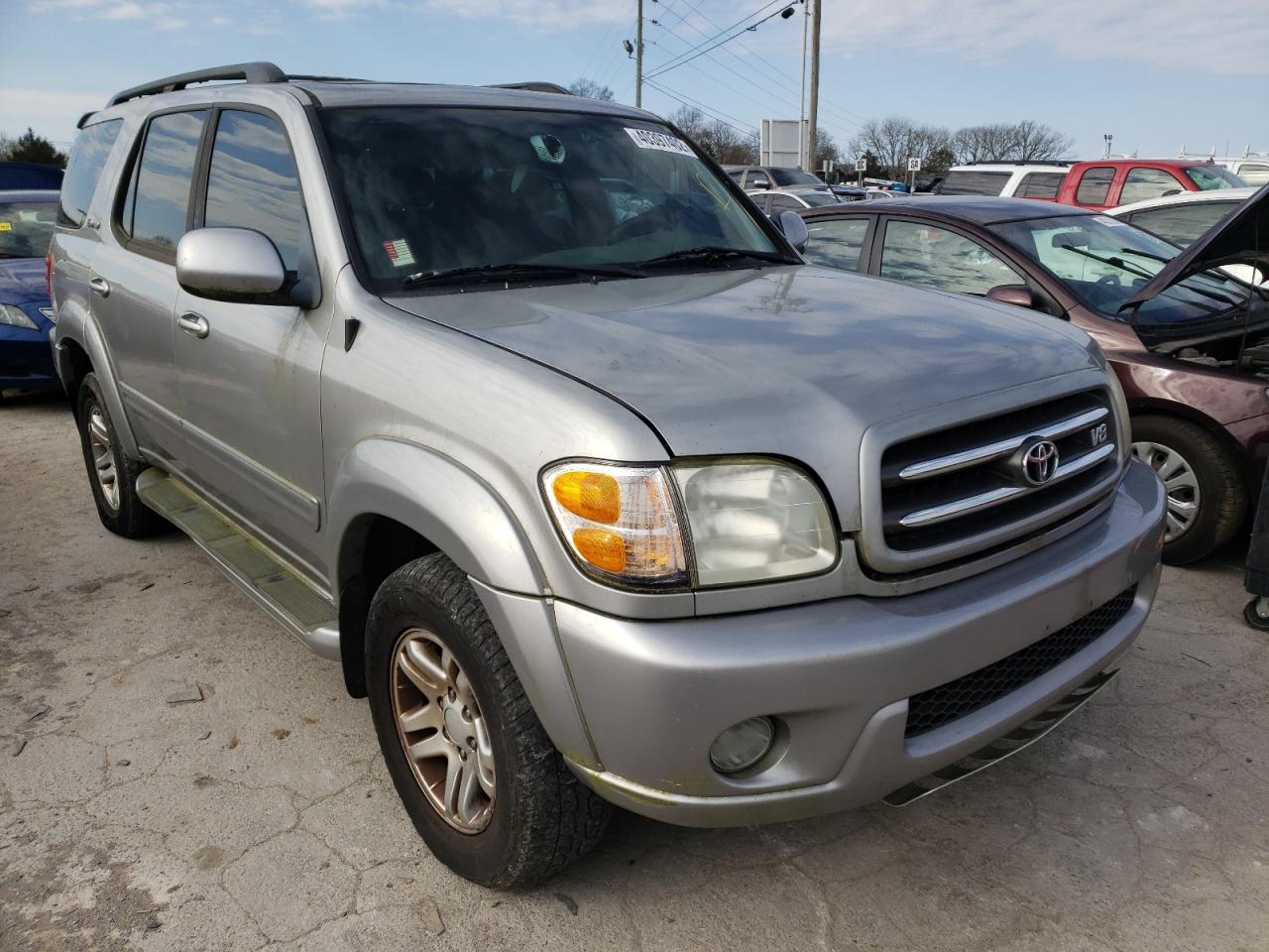 TOYOTA SEQUOIA LI 2004 with VIN 5TDBT48A14S223493 - Photo from auction