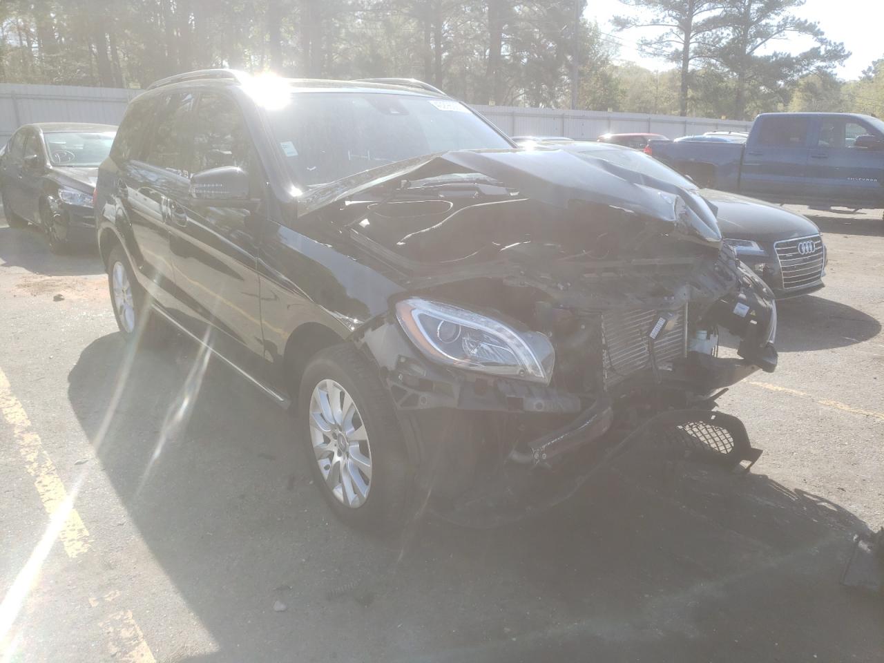 Photo 1 from auction – 2015 MERCEDES-BENZ ML 250 BLU with VIN 4JGDA0EB3FA594574