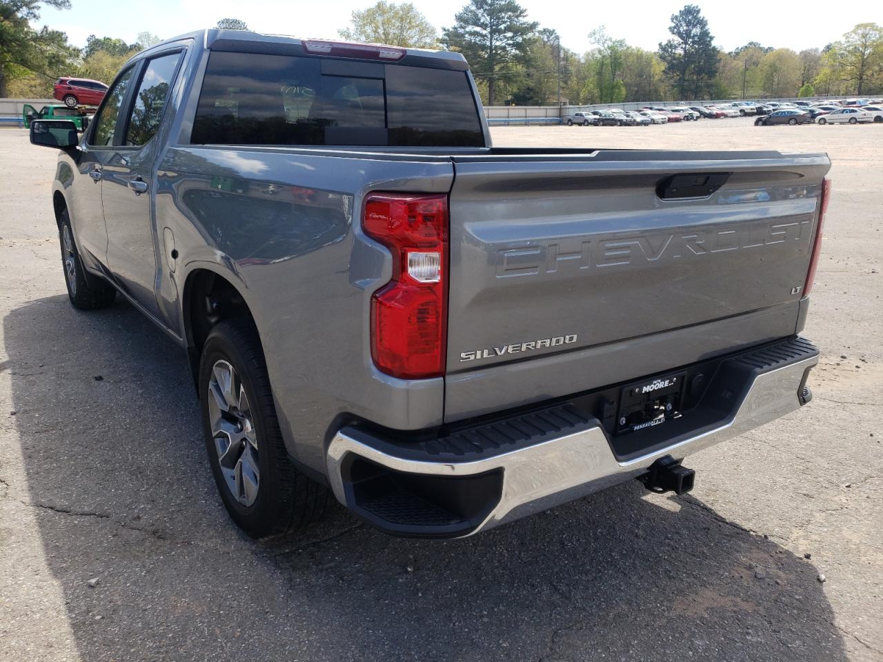 Photo 3 from auction – 2021 CHEVROLET SILVERADO with VIN 1GCPWCED9MZ174080