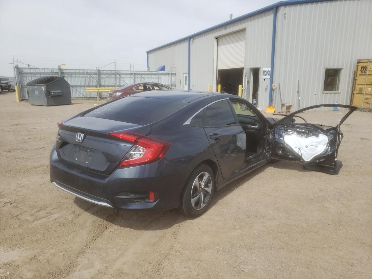 Photo 4 from auction – 2020 HONDA CIVIC LX with VIN 19XFC2F69LE022244