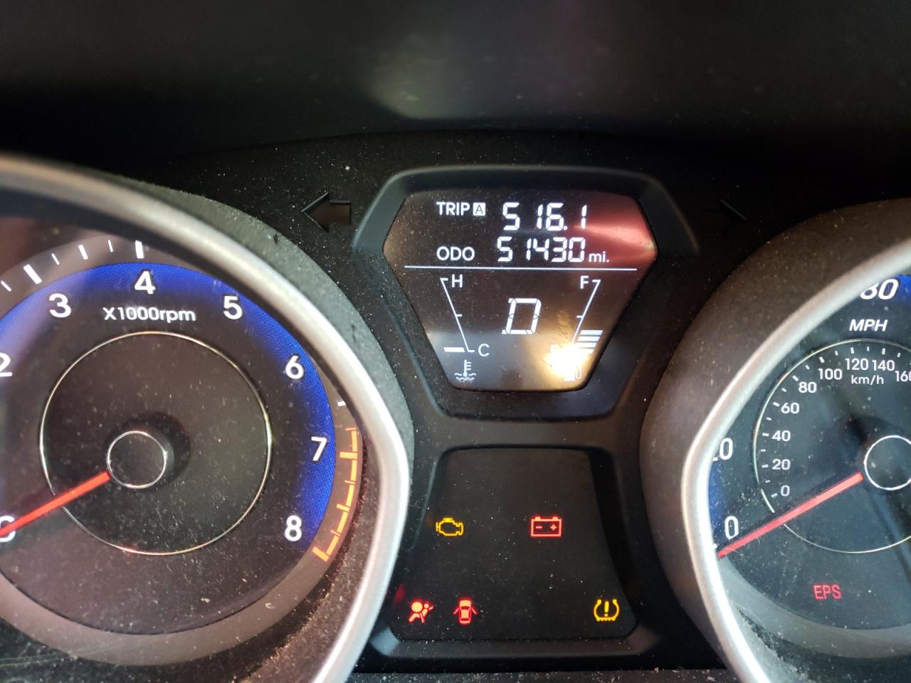 Photo 8 from auction – 2012 HYUNDAI ELANTRA GL with VIN KMHDH4AE2CU334356