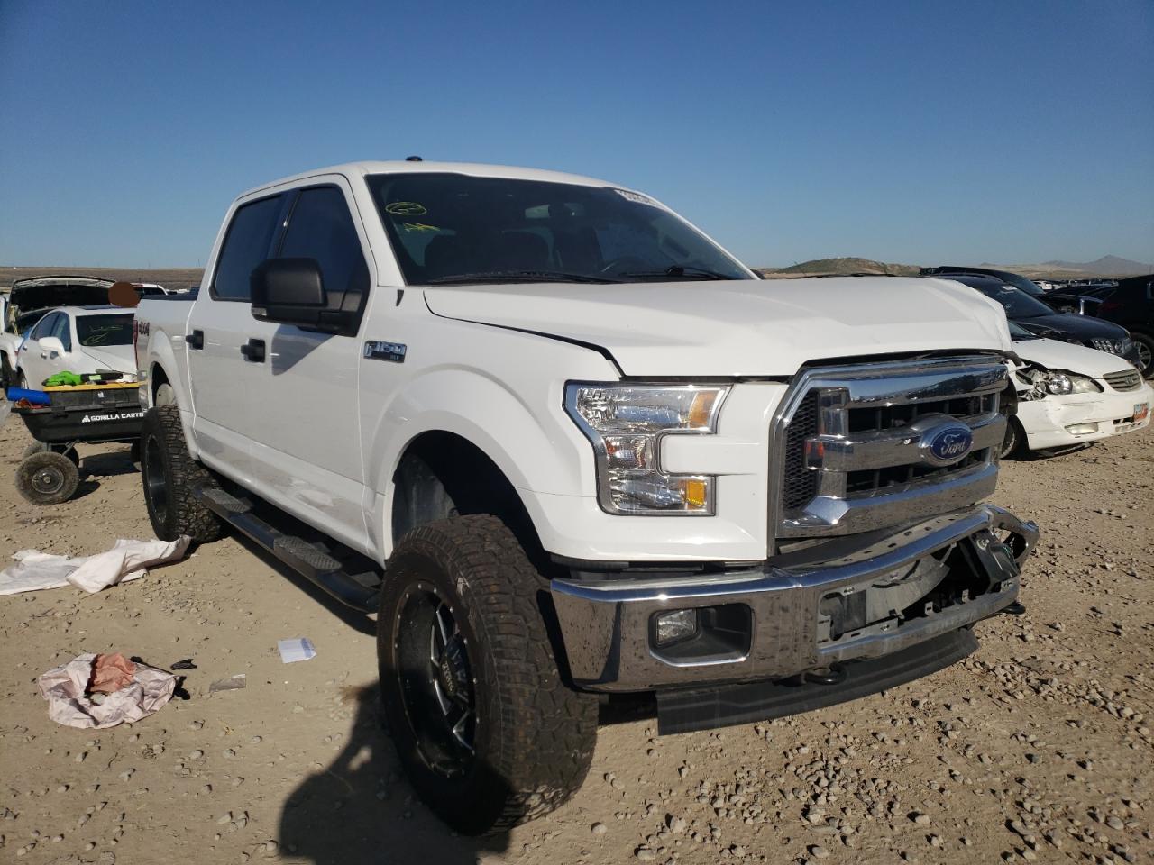 FORD F150 SUPER 2017 with VIN 1FTEW1EFXHFC90876 - Photo from auction