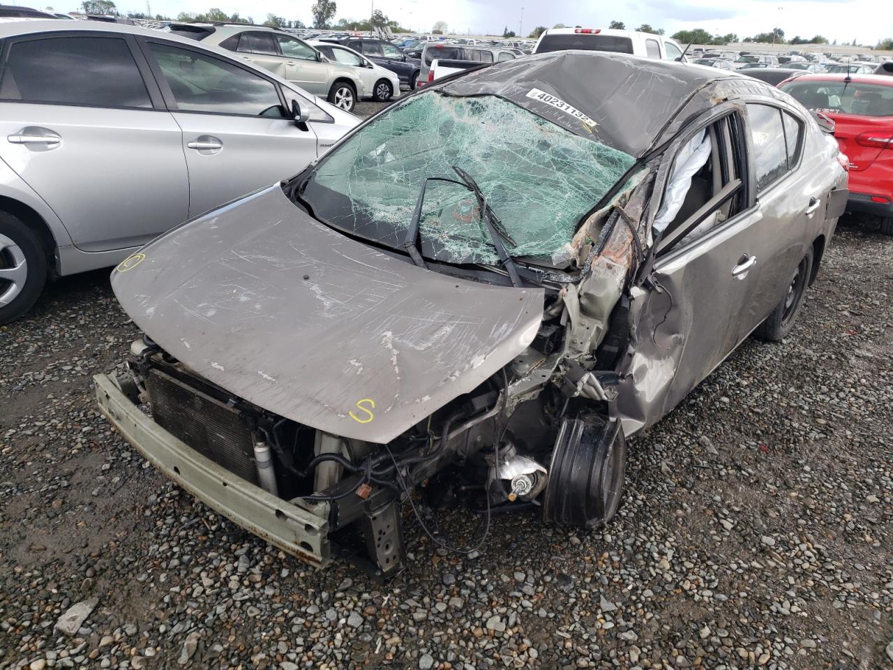 Photo 2 from auction – 2015 NISSAN VERSA S with VIN 3N1CN7AP5FL957323