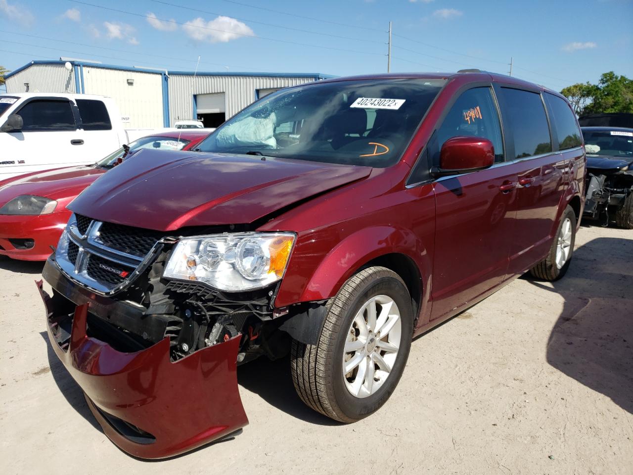 Photo 2 from auction – 2019 DODGE GRAND CARA with VIN 2C4RDGCG1KR562768