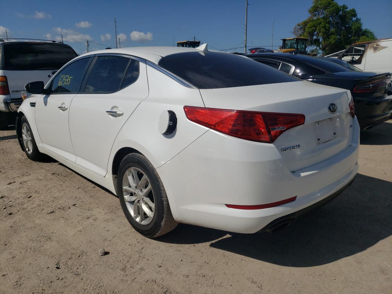 Photo 3 from auction – 2013 KIA OPTIMA LX with VIN KNAGM4A74D5308753