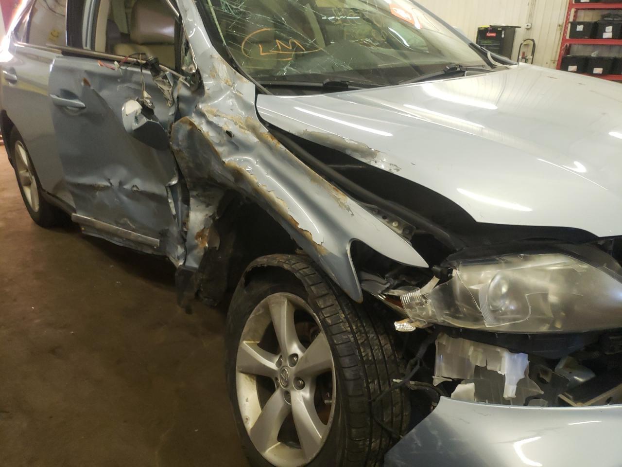 Photo 9 from auction – 2010 LEXUS RX 350 with VIN 2T2BK1BA3AC005260