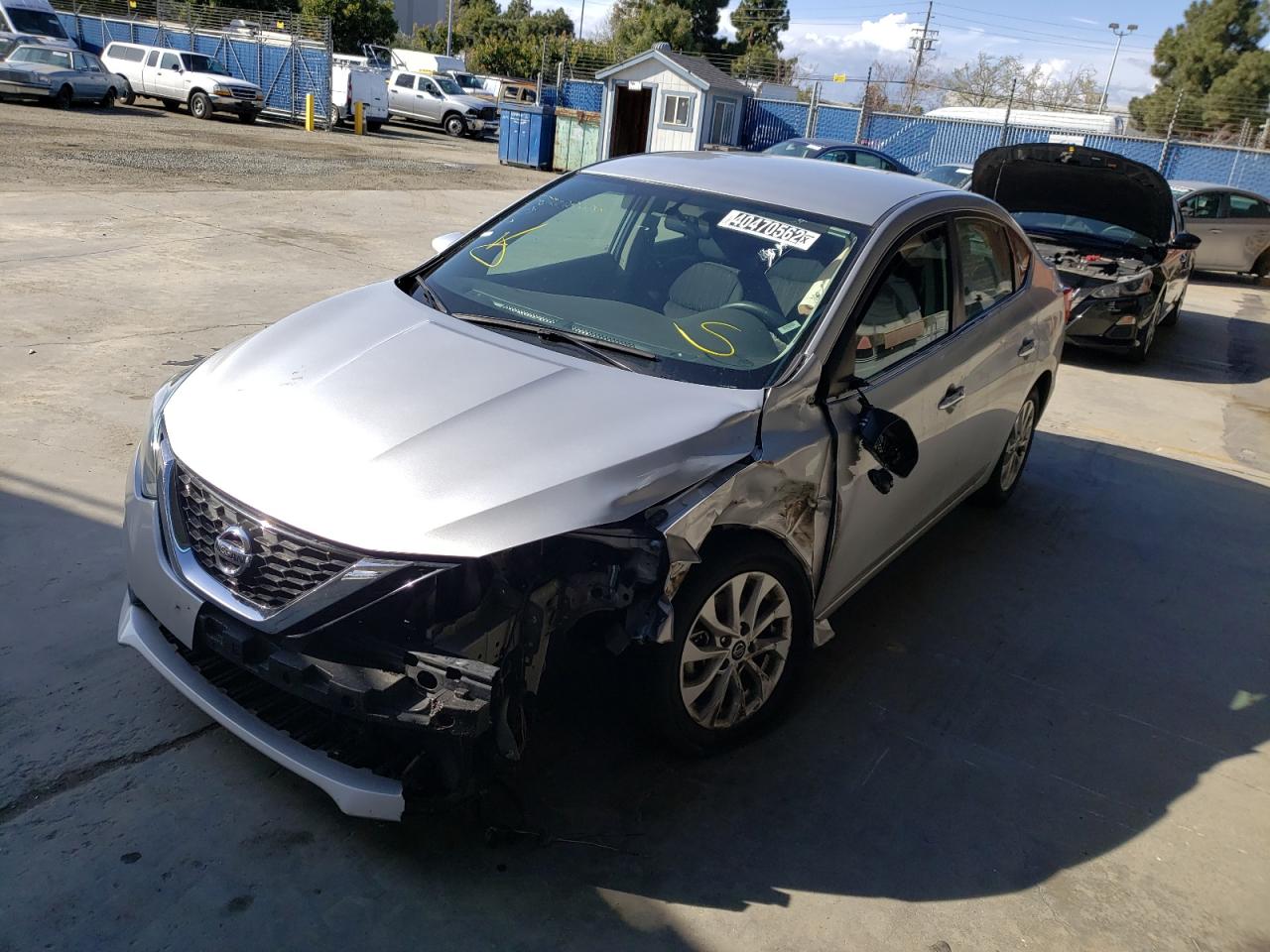 Photo 2 from auction – 2019 NISSAN SENTRA S with VIN 3N1AB7AP1KY328056