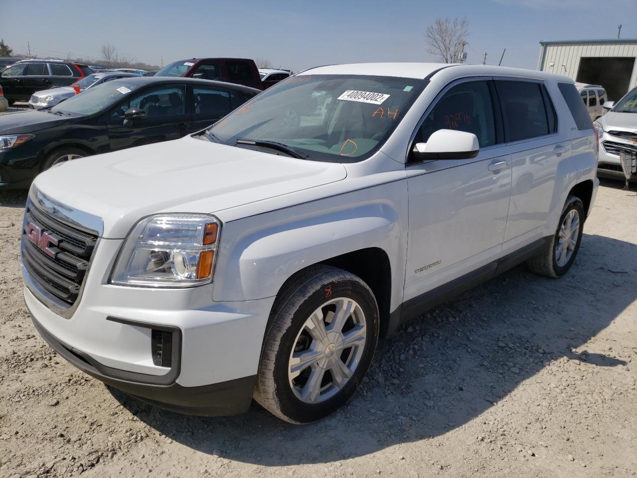 Photo 2 from auction – 2017 GMC TERRAIN SL with VIN 2GKALMEKXH6350000