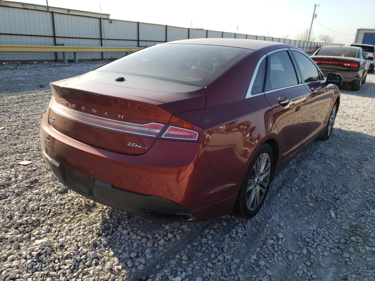 Photo 4 from auction – 2014 LINCOLN MKZ with VIN 3LN6L2G97ER810780