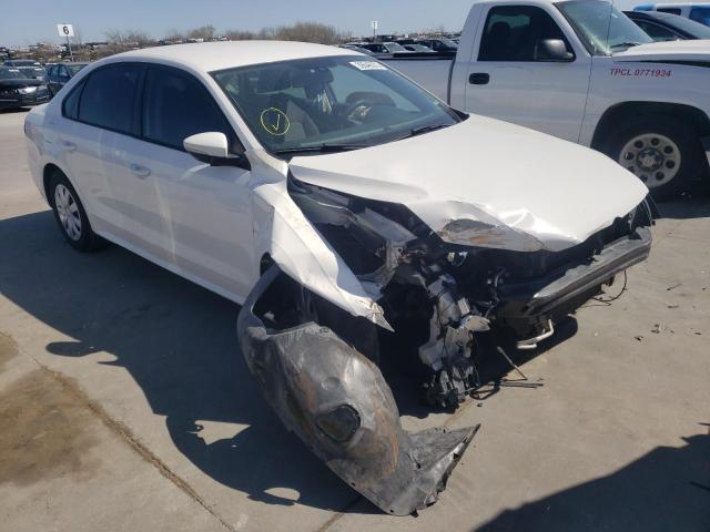 Photo 1 from auction – 2012 VOLKSWAGEN PASSAT S with VIN 1VWAP7A34CC019958
