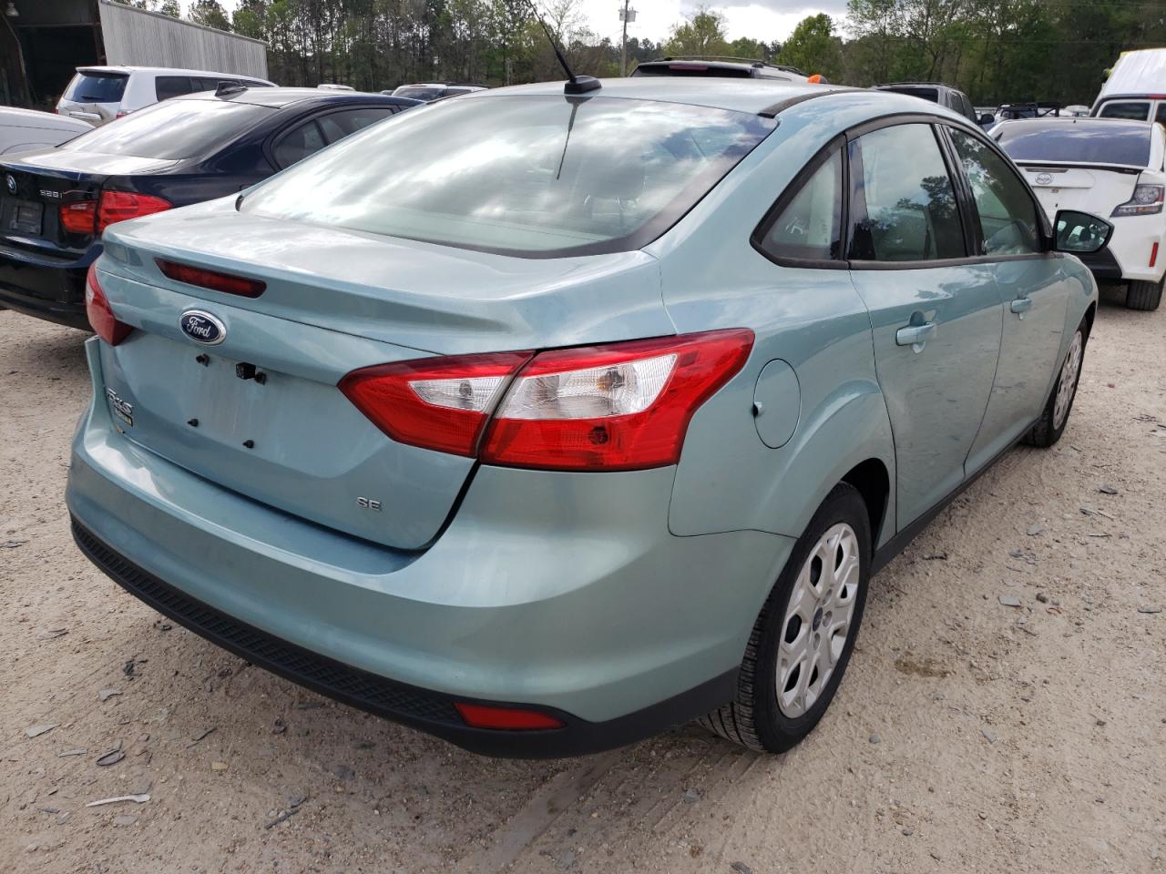 Photo 4 from auction – 2012 FORD FOCUS SE with VIN 1FAHP3F21CL336239