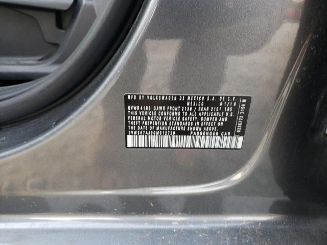 Photo 10 from auction – 2016 VOLKSWAGEN JETTA with VIN 3VW267AJ9GM312720