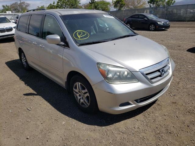 HONDA ODYSSEY EX 2007 with VIN 5FNRL387X7B042494 - Photo from auction