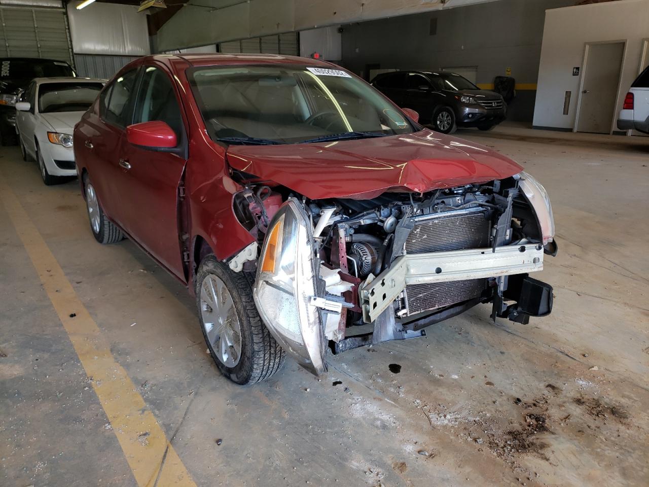 NISSAN VERSA S 2016 with VIN 3N1CN7AP5GL895228 - Photo from auction