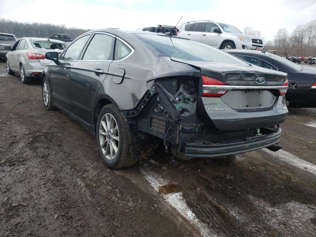 Photo 3 from auction – 2017 FORD FUSION SE with VIN 3FA6P0HD7HR403987