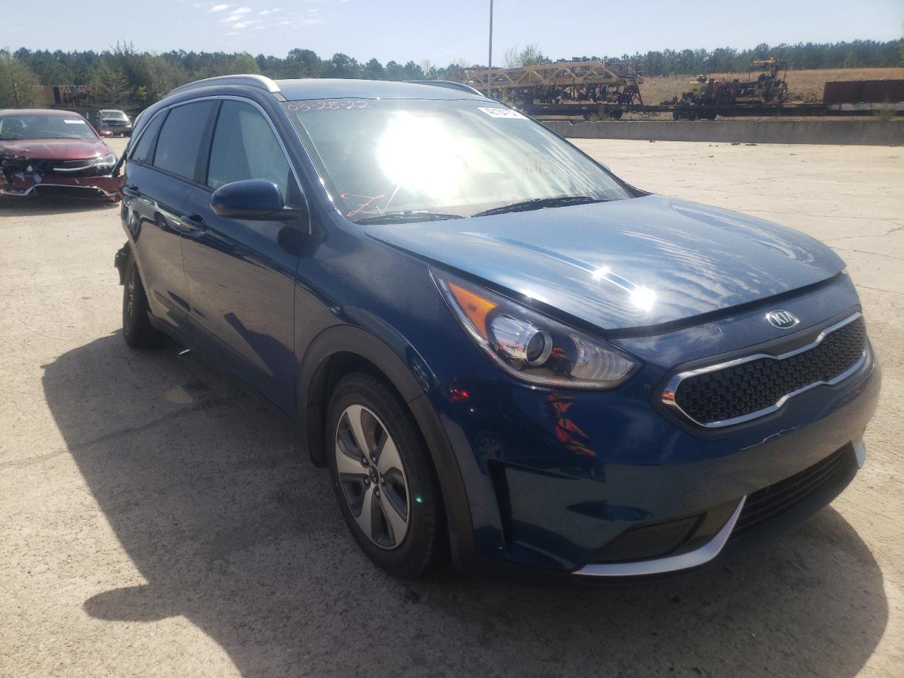 KIA NIRO FE 2019 with VIN KNDCB3LCXK5250656 - Photo from auction