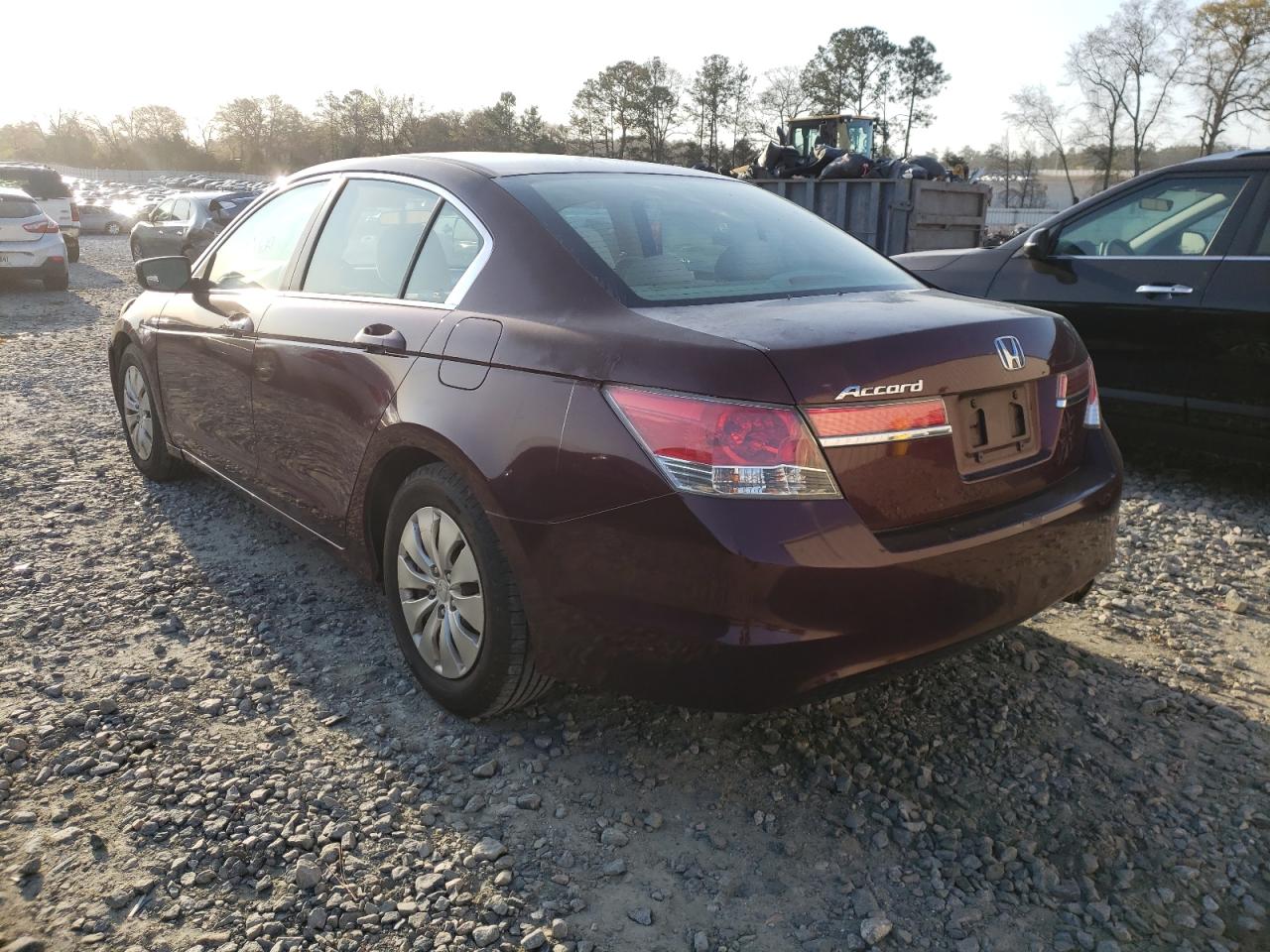 Photo 3 from auction – 2012 HONDA ACCORD LX with VIN 1HGCP2F32CA182998