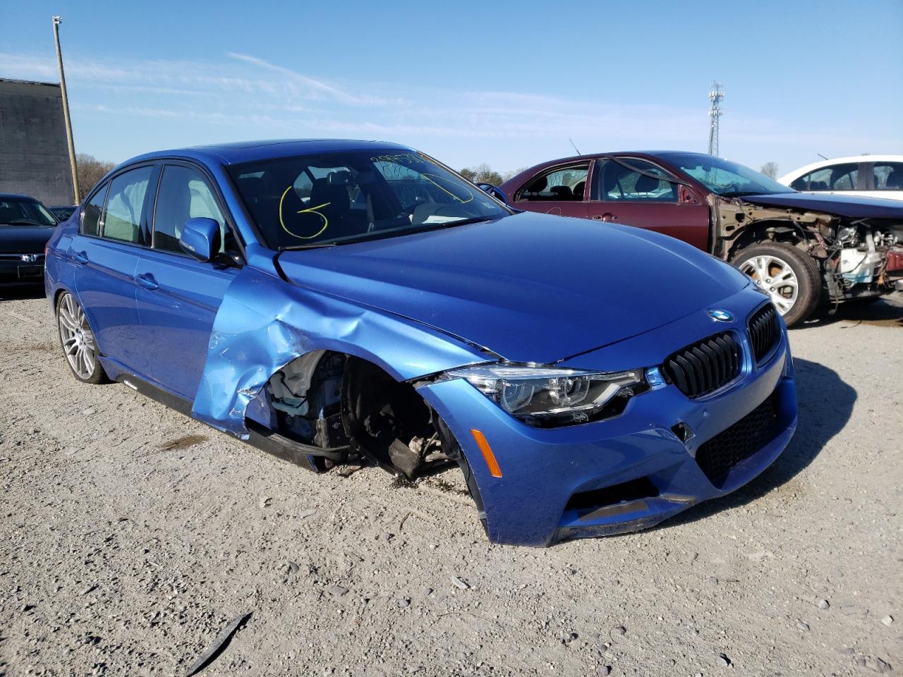 BMW 340 I 2018 with VIN WBA8B3C53JK384929 - Photo from auction