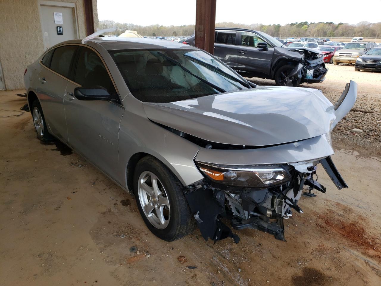 CHEVROLET MALIBU LS 2018 with VIN 1G1ZB5ST5JF203544 - Photo from auction