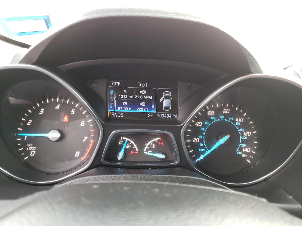 Photo 8 from auction – 2014 FORD ESCAPE TIT with VIN 1FMCU0J94EUA52502