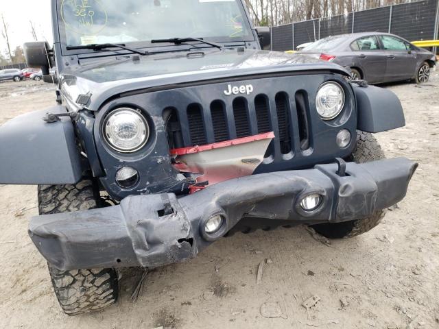 Photo 9 from auction – 2017 JEEP WRANGLER with VIN 1C4BJWFG3HL589021
