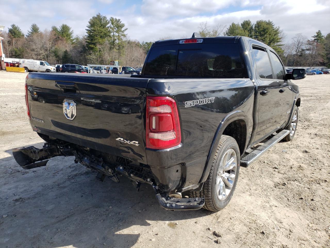 Photo 4 from auction – 2021 RAM 1500 LARAM with VIN 1C6SRFJT3MN775323