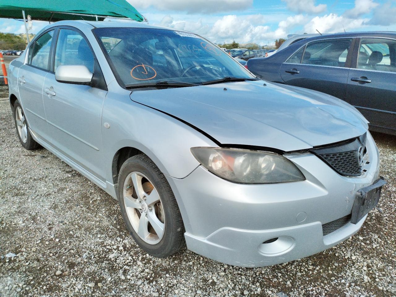 MAZDA 3 I 2006 with VIN JM1BK32G761541161 - Photo from auction