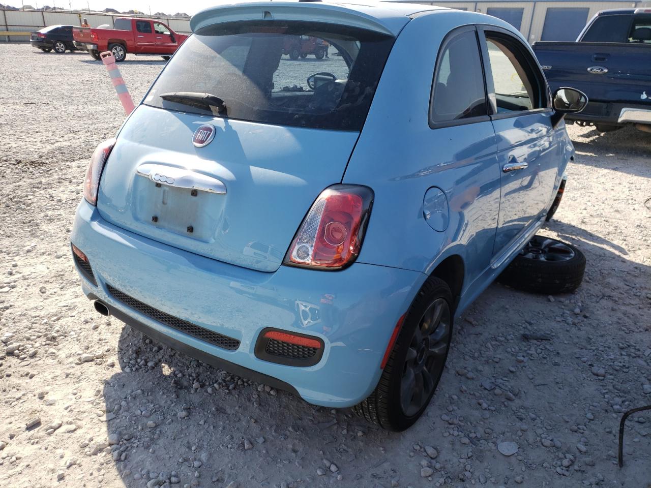 Photo 4 from auction – 2017 FIAT 500 POP with VIN 3C3CFFKR1HT697952
