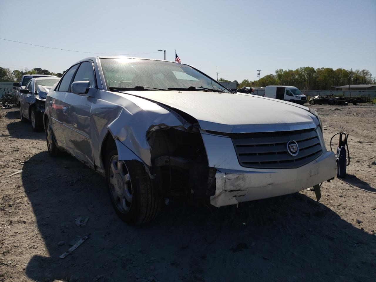 CADILLAC CTS 2003 with VIN 1G6DM57N530123434 - Photo from auction