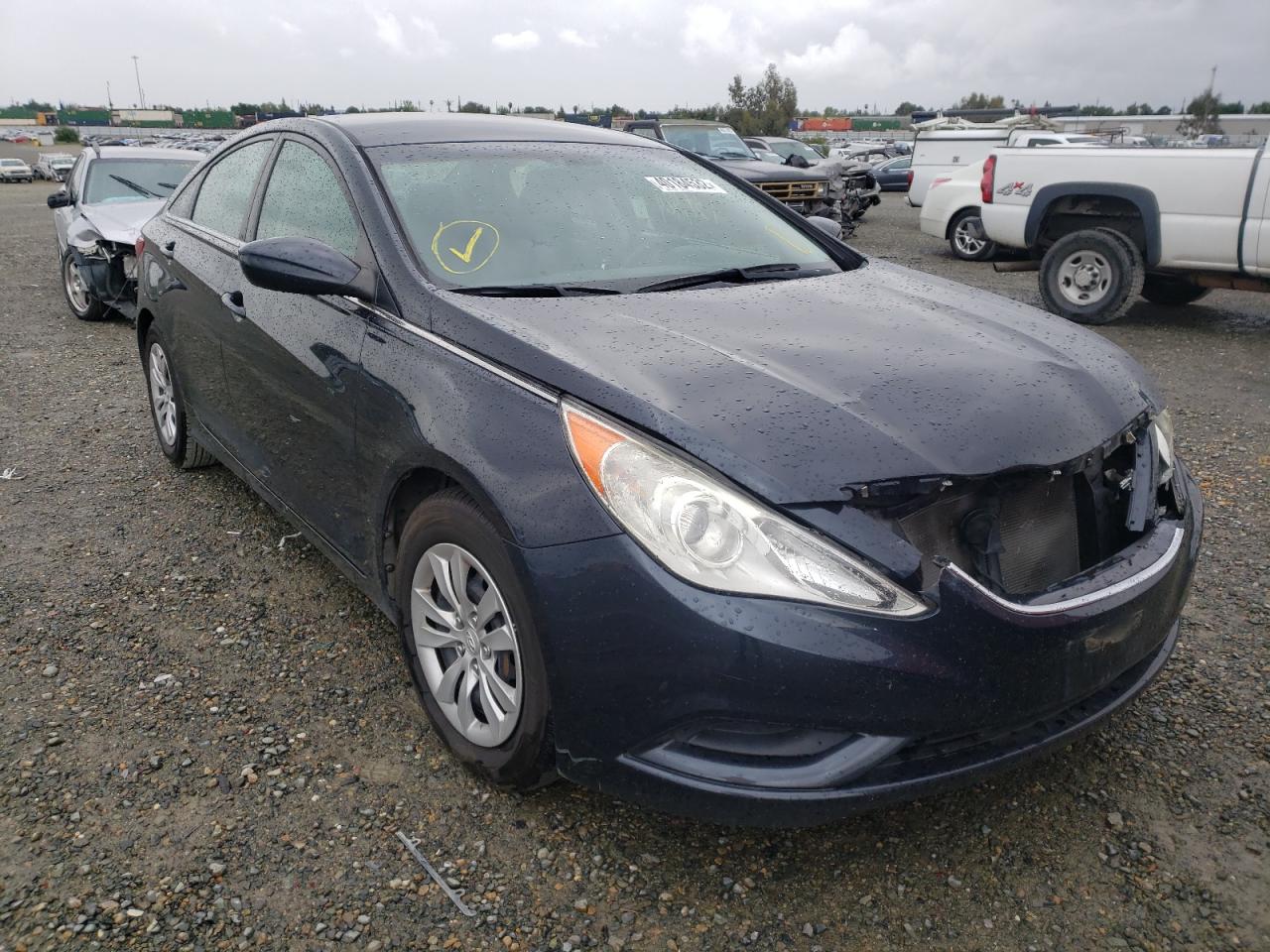 HYUNDAI SONATA GLS 2011 with VIN 5NPEB4AC5BH191324 - Photo from auction