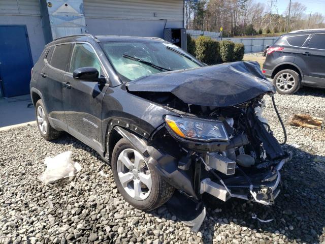 JEEP COMPASS LA 2021 with VIN 3C4NJCBB5MT571320 - Photo from auction