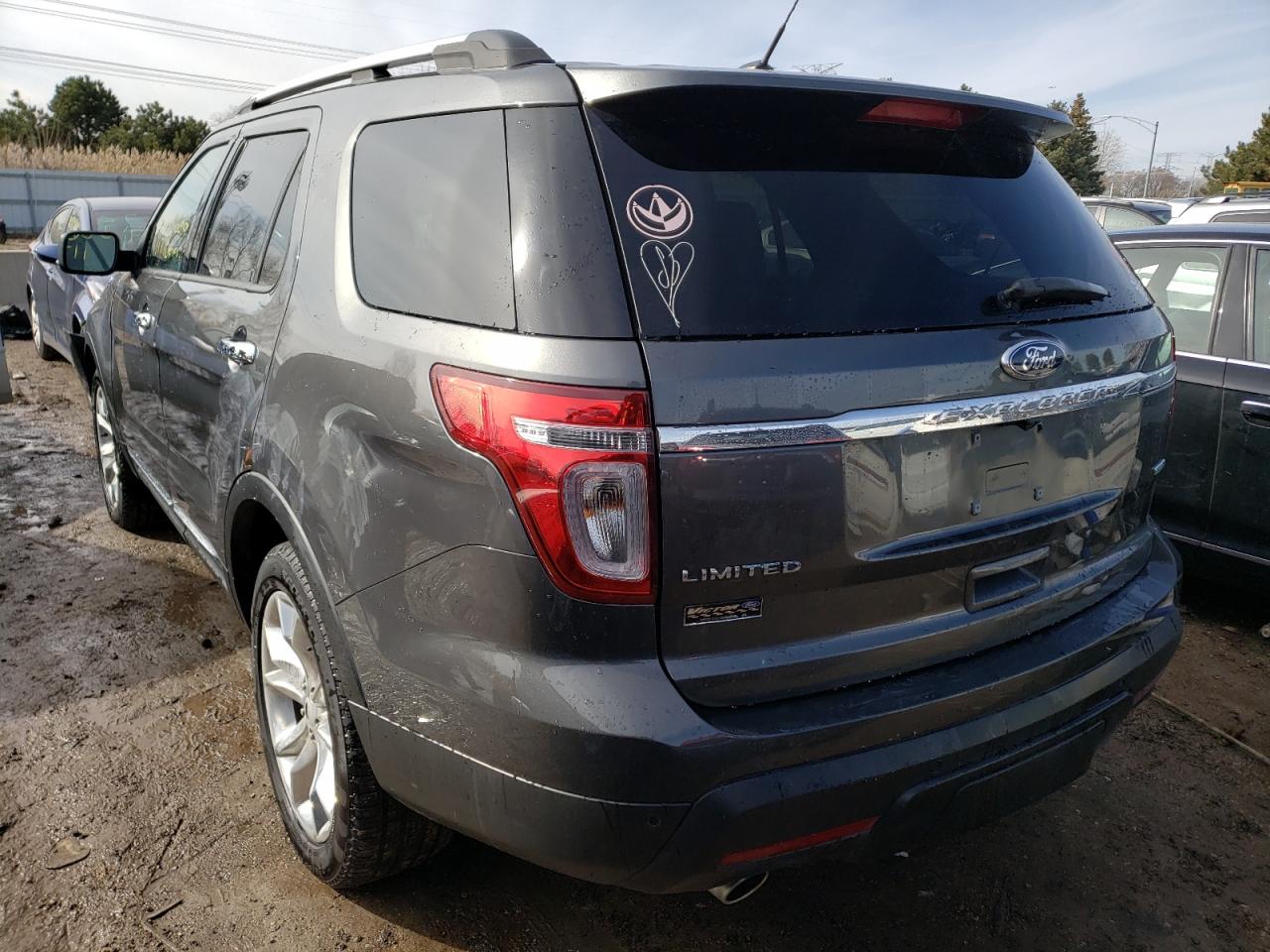 Photo 3 from auction – 2015 FORD EXPLORER L with VIN 1FM5K8F87FGB00376