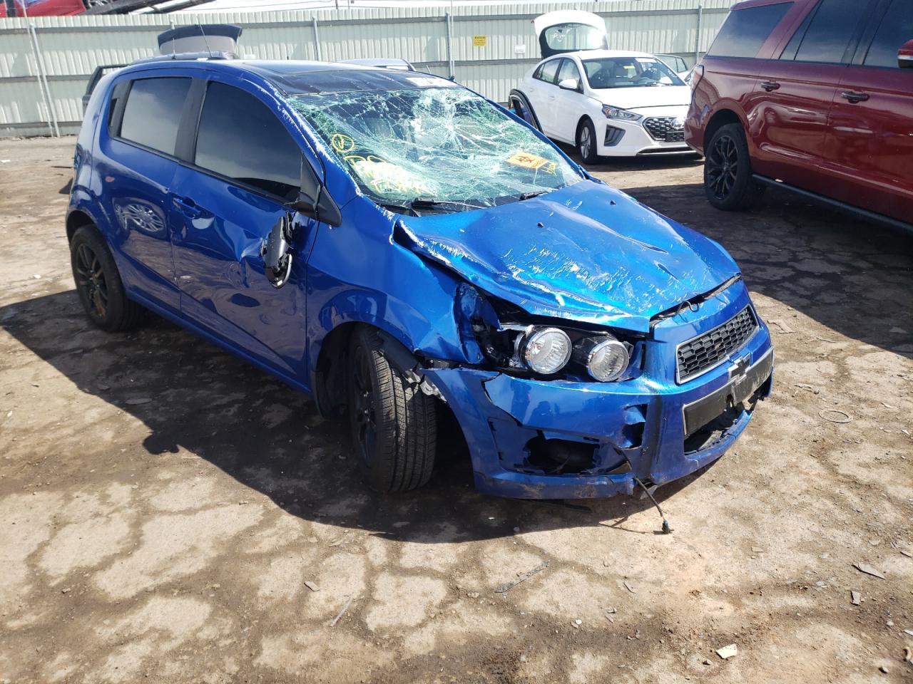 CHEVROLET SONIC LT 2016 with VIN 1G1JD6SB9G4181024 - Photo from auction