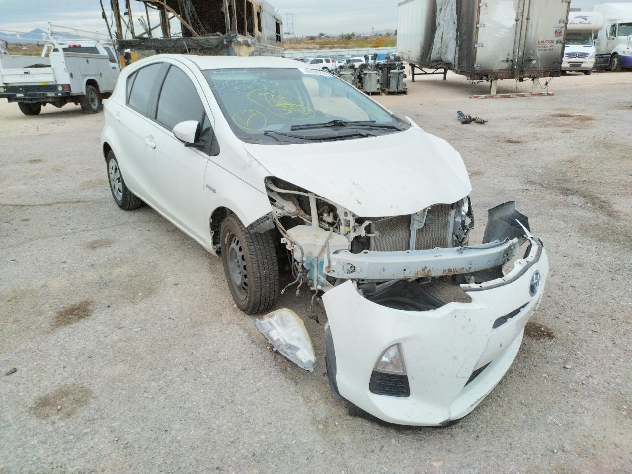 Photo 1 from auction – 2012 TOYOTA PRIUS C with VIN JTDKDTB3XC1500686