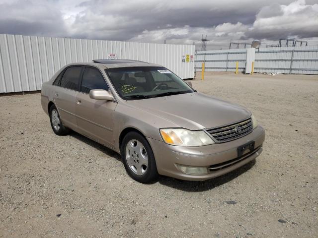 TOYOTA AVALON XL 2003 with VIN 4T1BF28B73U321440 - Photo from auction