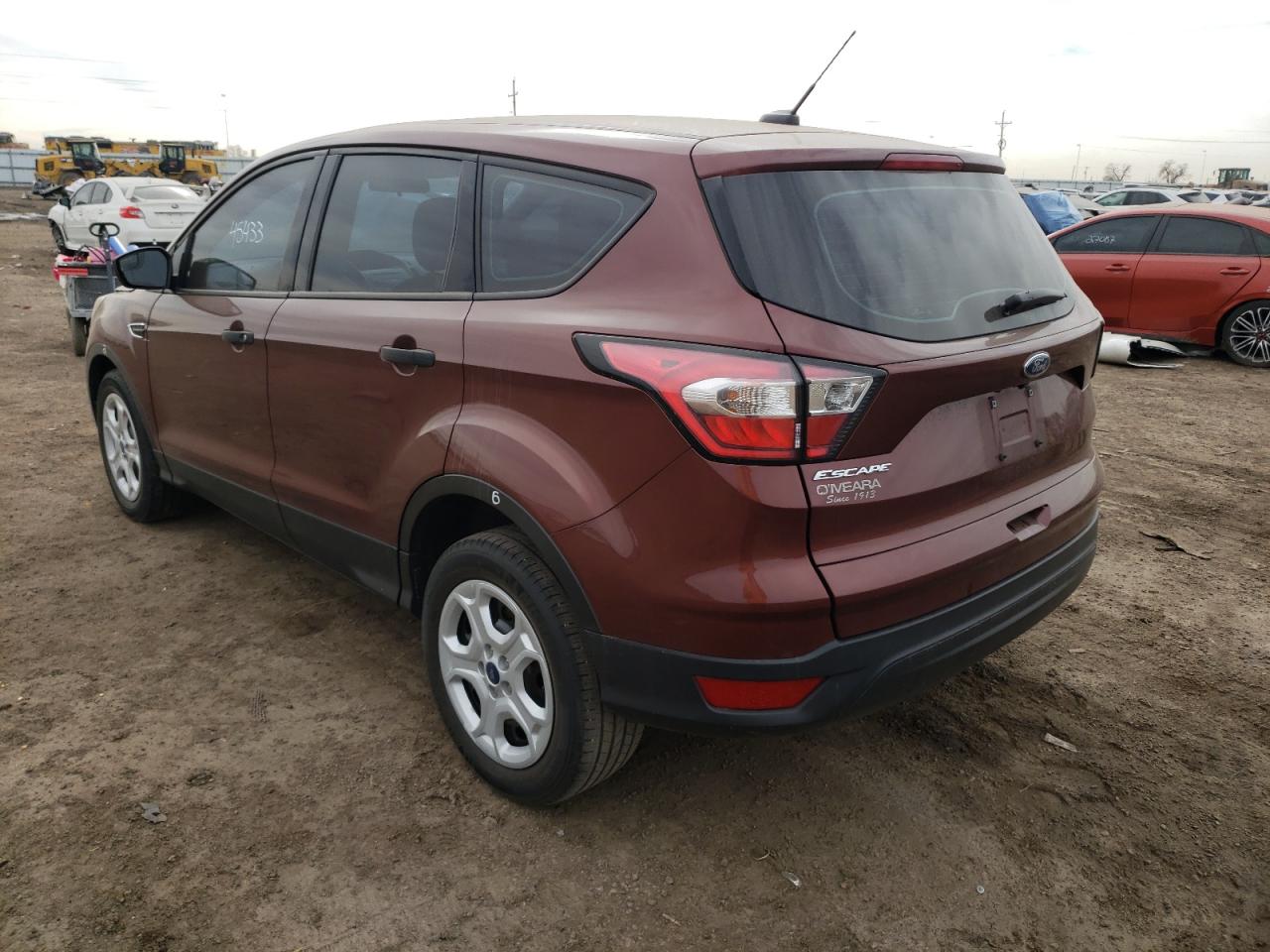 Photo 3 from auction – 2018 FORD ESCAPE S with VIN 1FMCU0F78JUA23215