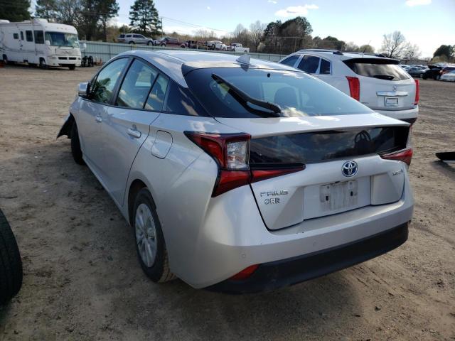 Photo 3 from auction – 2019 TOYOTA PRIUS with VIN JTDKARFUXK3084768