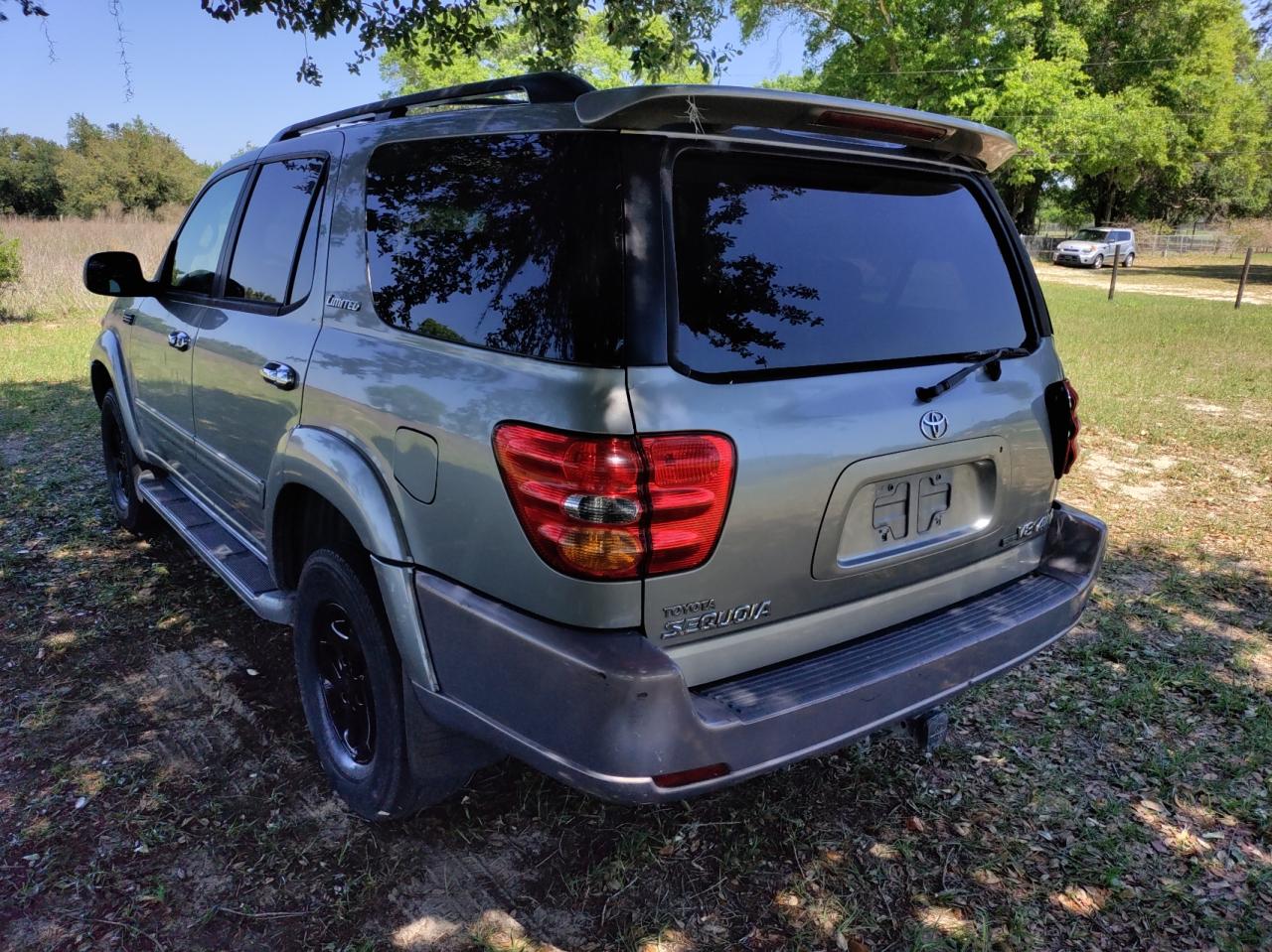 Photo 3 from auction – 2002 TOYOTA SEQUOIA LI with VIN 5TDBT48A92S136129