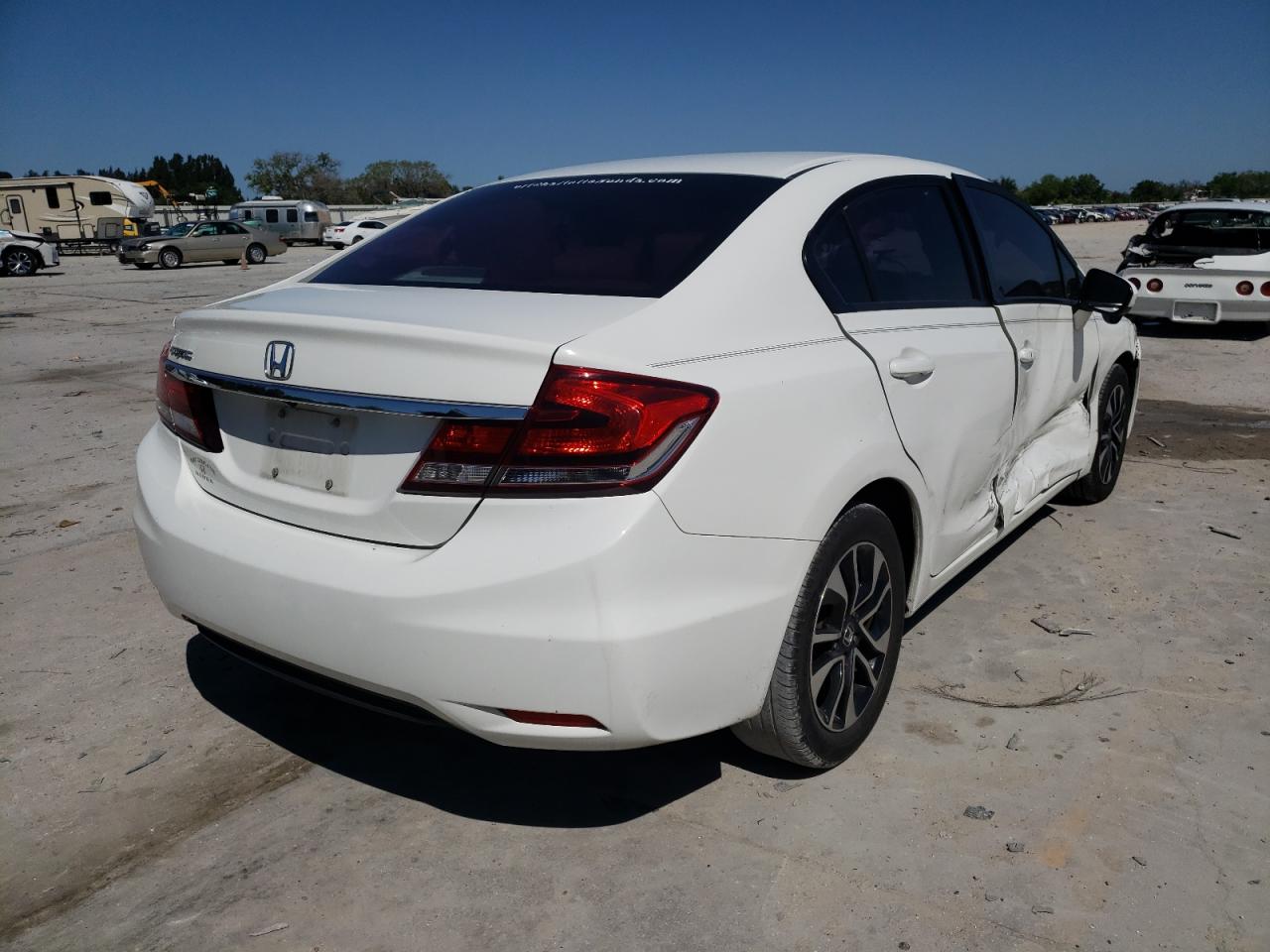 Photo 4 from auction – 2014 HONDA CIVIC EX with VIN 2HGFB2F88EH545400